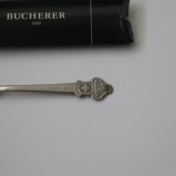 Bucherer Rolex Tea Spoon Lucerne Switzerland New - Picture 3 of 5